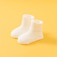 thumbnail image 2 of Toddler Slipper Socks Anti Skid Baby Sock Shoes for Walking Infant Moccasins Animal Crib Shoes Sock With Grips White 3-6 Months, 2 of 4