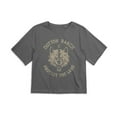 thumbnail image 2 of Yellowstone Ranch Wolk Protect Women's Boxy Cropped T-Shirt Casual Graphic Tee, 2 of 6