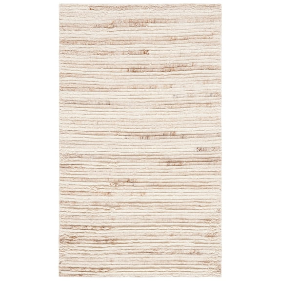 SAFAVIEH Casablanca Blake Distressed Area Rug, Beige/Ivory, 3' x 5'