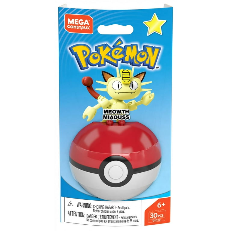 Mega construx pokemon best sale meowth