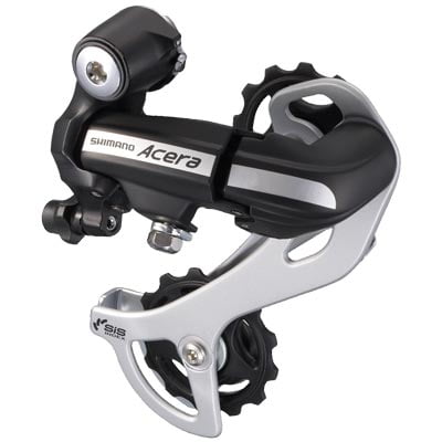 Rear Derailleur Replacement - Shimano Acera M360 7 And 8-Speed Rear Derailleur With Smartcage, Black