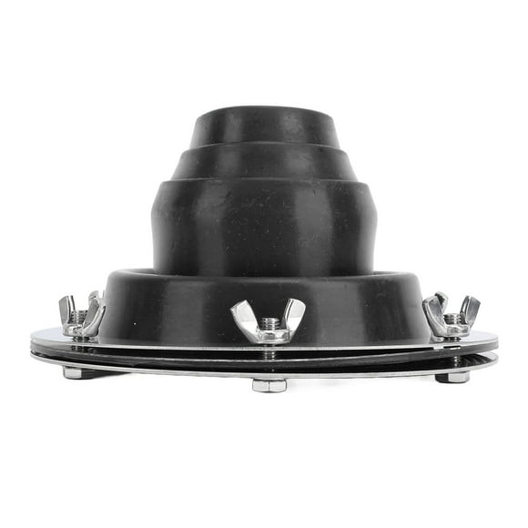 Stove Jack Kit for Tent, High Temp Silicone Pipe Boot Flashing Roof Flue Kit for Stove Yurt Frontier Compatible with Triple Wall Pipe Sections for Bell Tent Yurt Wood Burner Travel