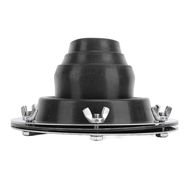 Kit De Flashing De La Tienda De Campana De Topincn Bell, Kit De Gato De Estufa De Carpa Con Tubería De Silicona De Alta Temperatura Bota De Techo Intermitente Para El Techo De La