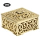 thumbnail image 2 of Caja de dulces BuyWeek cuadrada 12 piezas estilo europeo alta capacidad color oro plata, 2 of 9
