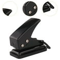 thumbnail image 6 of Sharprepublic Mini Hole Puncher Office Supplies Compact Reusable Stationery Accessory Adults Paper Punch Paper Punching for Paper Scrapbook Black, 6 of 8