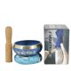 thumbnail image 5 of Juego de Cuenco Tibetano Azul de 10.5 cm con Base de Cojín, Palillo de Madera y Estuche, Ideal para Yoga y Meditación (Color de Cojín Aleatorio), 5 of 6