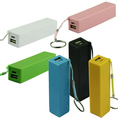 Portable Power Bank 18650 External Backup Battery Charger With Key