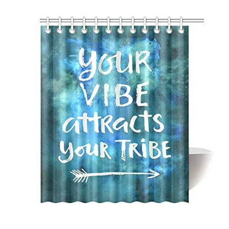 Gckg Watercolor Quote Shower Curtain Inspirational Quotes