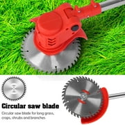 Vikakiooze Promotion on sale, Electric Weed Eater Cordless Grass String Trimme-r,Grass Trimme-r Weed Eater With Wheel,Without 24V Lithium-Ion Batteries