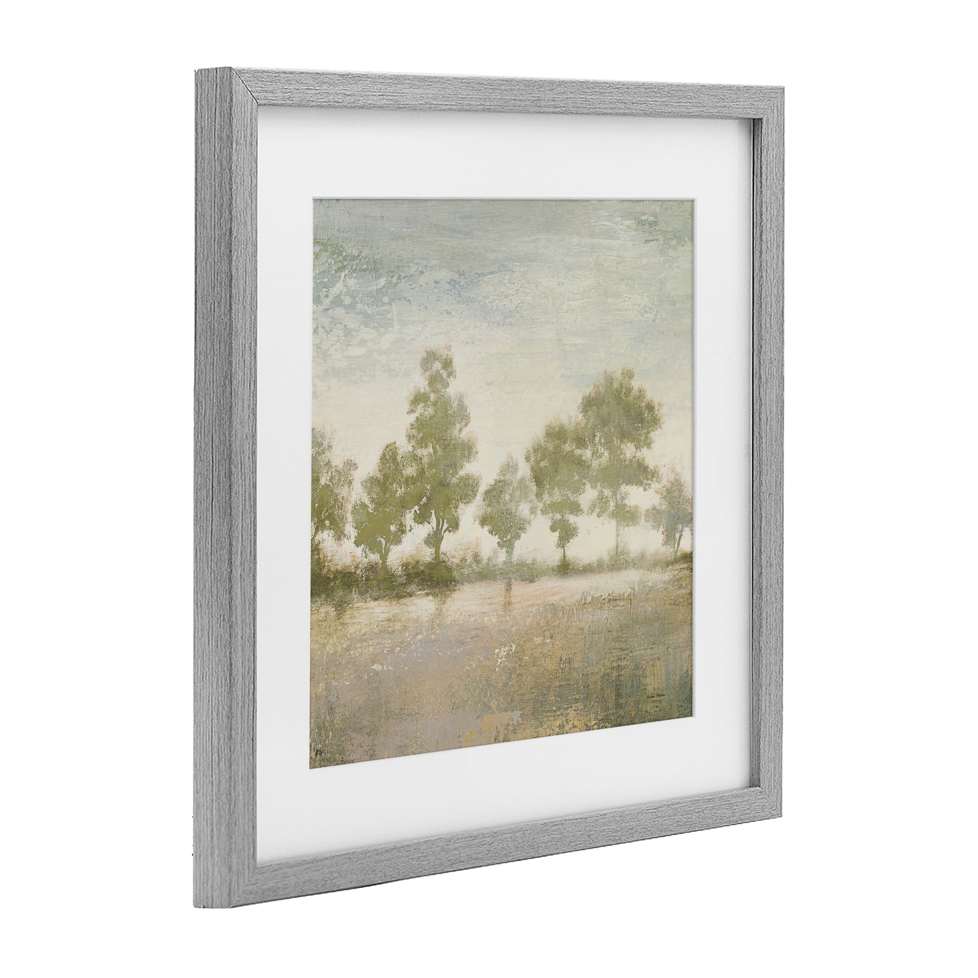 Stupell Industries Forest Light Landscape Gray Framed Print Under Glass, design by Michael Marcon