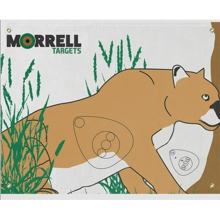 Morrell Polypropylene Archery Target Face Mountain Lion