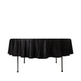 thumbnail image 2 of EfavormartFire Retardant 90" Round Scuba Polyester Tablecloth – Black, Wrinkle Free, Stain Resistant Table Cover, 2 of 4