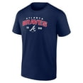 thumbnail image 2 of Men's Navy Atlanta Braves Team Rebel T-Shirt, 2 of 3