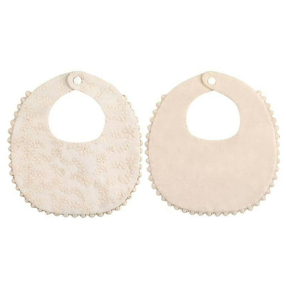 Newborn Baby Boys Girls Embroidery Saliva Towel Kids Toddler Feeding Burp Cloth