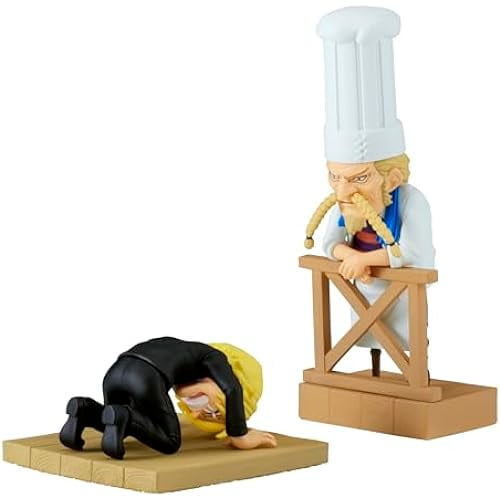 One Piece World Collectible Figure Log Stories Sanji & Zeph 2