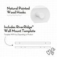 thumbnail image 5 of RiverRidge Kids Wall Mounted Bookshelf and Toy Storage Organizer for Playroom - White, 5 of 9