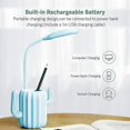 thumbnail image 5 of Desk Lamp Led Bedside Reading Pencil Holder Office Home Touch Control, 5 of 5