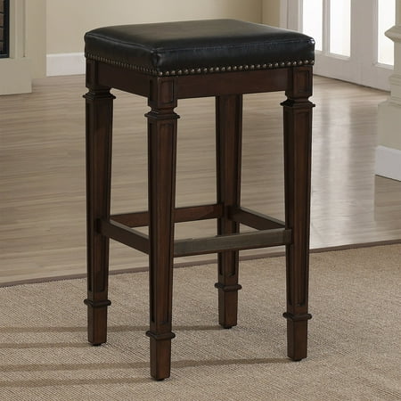 AHB Monaco Backless Bar Stool - Navajo Cherry