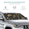 thumbnail image 3 of Kdxio Bumblebee Print Windshield Sun Shade, Foldable Sun Blocker for Car,Truck,SUV Automotive Interior Sun Protection,Reflective Shade for Front Windshield(Small), 3 of 7