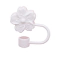 thumbnail image 1 of Visland Silicone Flower Straw Cap 10mm Diameter Cute Straw Topper Dust-Proof Drinking Straw Covers Cap Reusable Straw Tips Lids Gift for Party Decor, 1 of 8