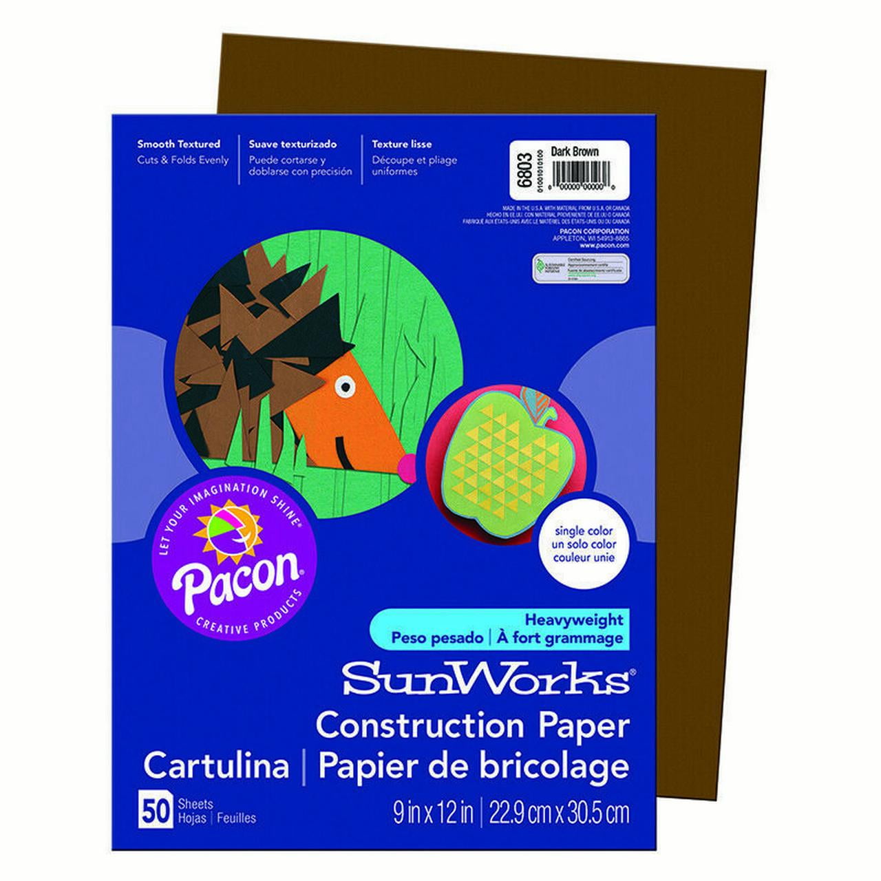 PACON CORPORATION 10 PK SUNWORKS CONSTRUC PAPER 6803BN - Walmart.com
