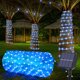 thumbnail image 1 of Luces de Cuerda Solares Jnaurb 20 m 200 LED 8 Modos Impermeables Azul, 1 of 7