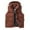 a-Coffee23680, variant on FINALGANG Men's Puffer Vest Fall Winter Solid Color Thermal Jacket Sleeveless Zipper Stand Collar Gilet With Pockets For Casual Daily Outdoor Wear Fashionable Top
