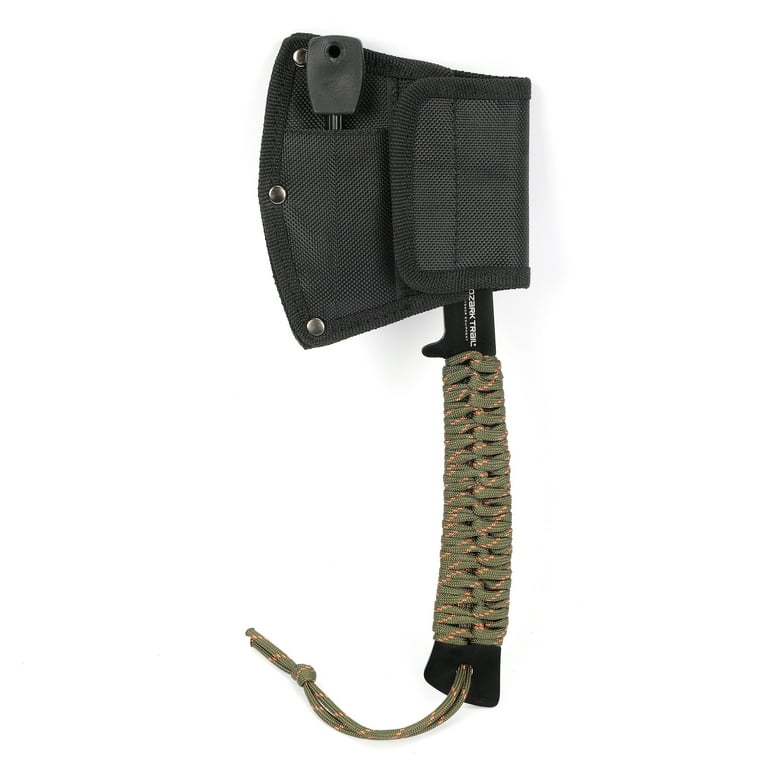 Ozark Trail Paracord Axe Hatchet with Fire Starter, 3 Piece - Walmart.com