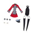 thumbnail image 4 of Traje de cosplay a escala 1/6 con calcetines para las piernas, accesorios casuales, elegante miniabrigo para disfraz de figura de muñeca femenina de, 4 of 7