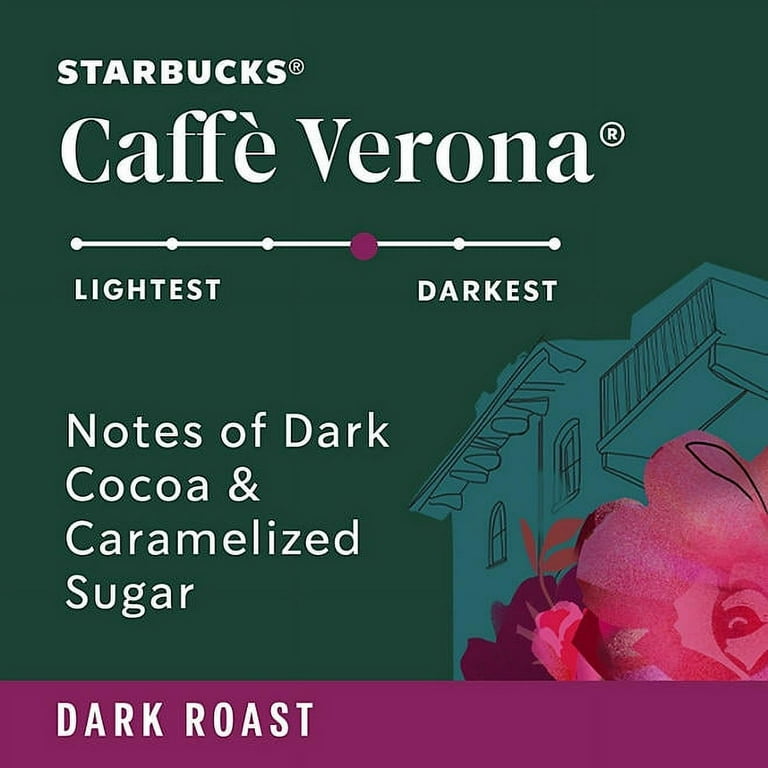 Starbucks CaffÃ¨ Verona Ground Coffee, Dark Roast, 40 oz, Notes of