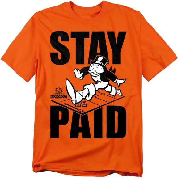Monopoly T-Shirt Stay Paid Unisex Graphic Tee For Men & Women