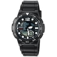 thumbnail image 2 of Reloj Casio de resina de cuarzo '3D Dial' para hombre, color: negro (Modelo: AEQ100W-1AV) Casio Casio, 2 of 2