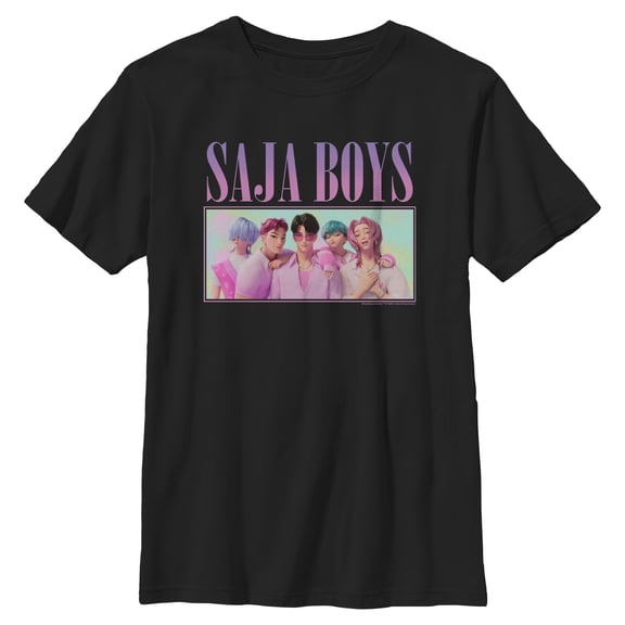 Boys KPop Demon Hunters Saja Boys Group Shot T Shirt