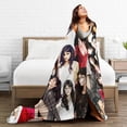 thumbnail image 5 of Blanket Sofia Boutella Ultra-Soft Micro Fleece Wollen Blankets Throw Blankets Carpet Gift for Home decoration,Decor Sofa,Office,Dormitory Bed car Camp Couch All Seasons, 5 of 5