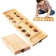 thumbnail image 1 of Wood Mancala Board Game Ages 7+ Children Family Games Parent-Child Chess Board Game for Travel Party, 1 of 5
