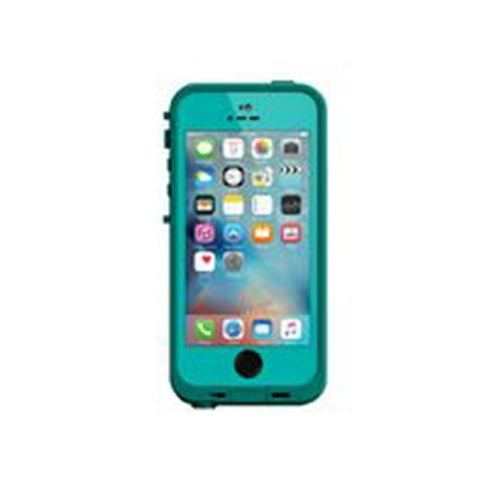 Phone Cases For Apple 5 LifeProof Fre - Protective case for cell phone - teal, dark teal - for Apple iPhone 5, 5s, SE ()