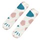 thumbnail image 1 of Style 2 Mujeres Niñas Invierno Coral Terciopelo Zapatilla Calcetines Para El Hogar Dibujos Animados Para Pata De Gato Patrón De Garra Color De Contraste Fuzzy Fluffy Acogedor Piso, 1 of 5