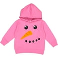 thumbnail image 2 of Inktastic Snowman Face Toddler Hoodie, 2 of 4