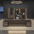 thumbnail image 4 of Simple Modern Desk Tables Ideas Design Drawers Computer Wooden Studio Executive Office Desk Long Mesa Escrivaninha Furniture My Lux Decor Round, 4 of 15