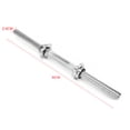 thumbnail image 3 of 1 Pair Dumbbell Bars Heavy Chrome Dumbbell Bars Threaded Dumbbell Handle, Solid Steel Handles Bars Weight Lifting for Gym Barbells Dumbbell Bars Strength Training 35cm/45cm/50cm, 3 of 7
