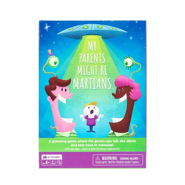 Juego de mesa Exploding Kittens My Parents Might Be Martians 4+