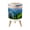 Color 4, variant on Small Trash Can with Lid Wild Animals Camping Hunting Rustic Cabin Bear Wolf Moose Hunting 1.8 Gallon Dog Proof Trash Can Round Garbage Can Waste Bin Wastebasket for Bathroom Bedroom Living Room