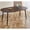 Walnut Coffee Table, variant on Holaki Oval Extendable Dining Room Table for 4-8 People,Modern Wooden Dining Table with MDF Tabletop and Metal Frame,Extendable from 40" to 55" to 71",Oval Kitchen Table for Home,Office,White 