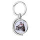 thumbnail image 1 of China Red Education Promotion velas Rotating keychain Metal Keyring Holder, 1 of 2