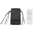 thumbnail image 2 of Kit De Control Remoto De Ventilador, Control Remoto De Lámpara De Ventilador Inalámbrico Con Regulación De Velocidad De Tres Engranajes Para Control De Luz Para Control De ANGGREK Wireless Timing Remote Control, 2 of 8