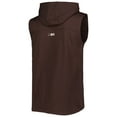 thumbnail image 3 of Men's MSX by Michael Strahan Brown Cleveland Browns Relay Sleeveless Pullover Hoodie, 3 of 3