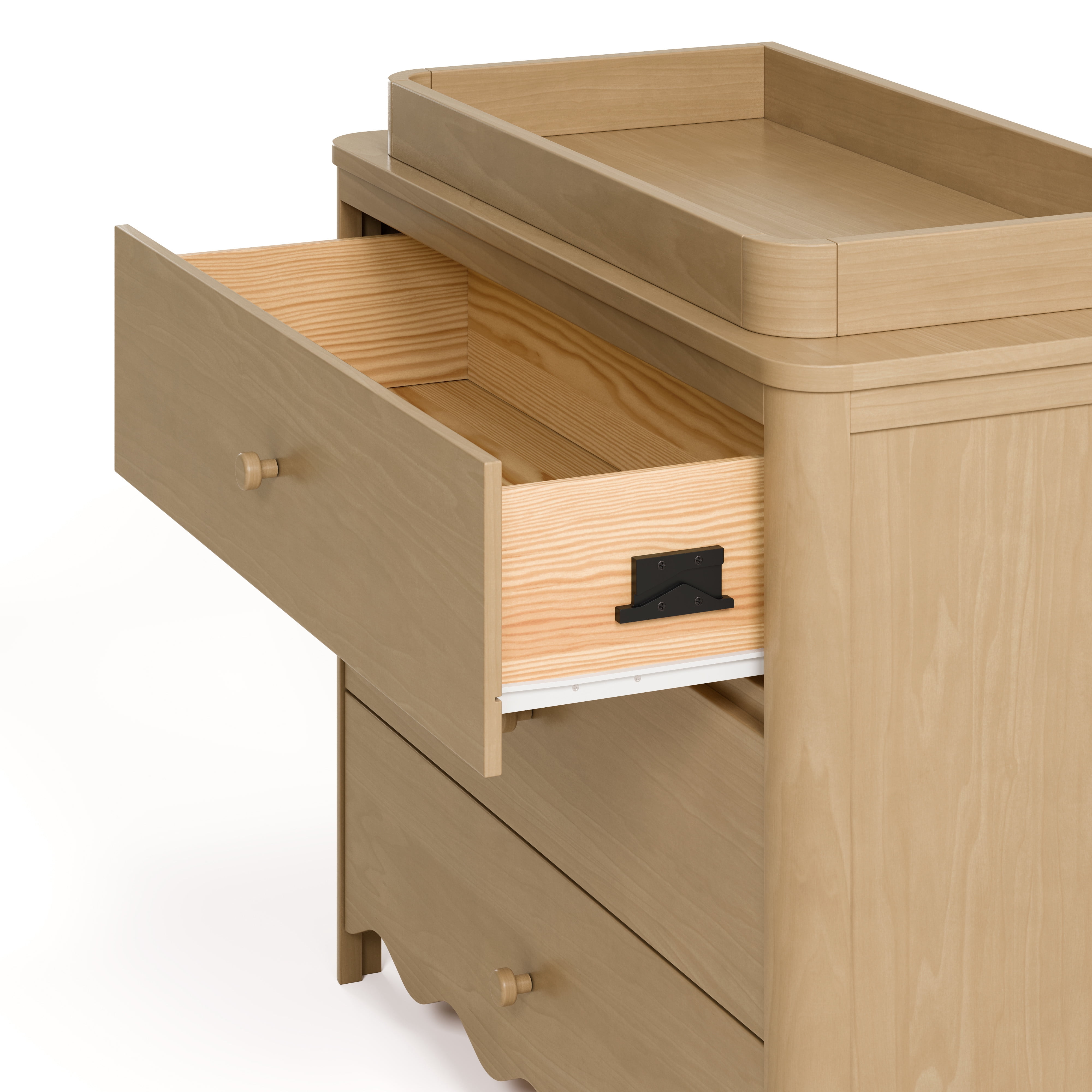 Art of Nursery by Storkcraft Casablanca 3 Drawer Chest with Removable Changing Topper, Driftwood
