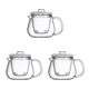 thumbnail image 5 of Inteprter Tea Pot Loose Leaf Tea Glass  Kettle W/ Teapot Removable Strainer Type1, 5 of 6