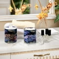 thumbnail image 6 of joogoo 2 Pack Qtip Holder Organizer Hydrangeas Flowers Leaves Cotton Swabs Cans Storage Canister, 6 of 7
