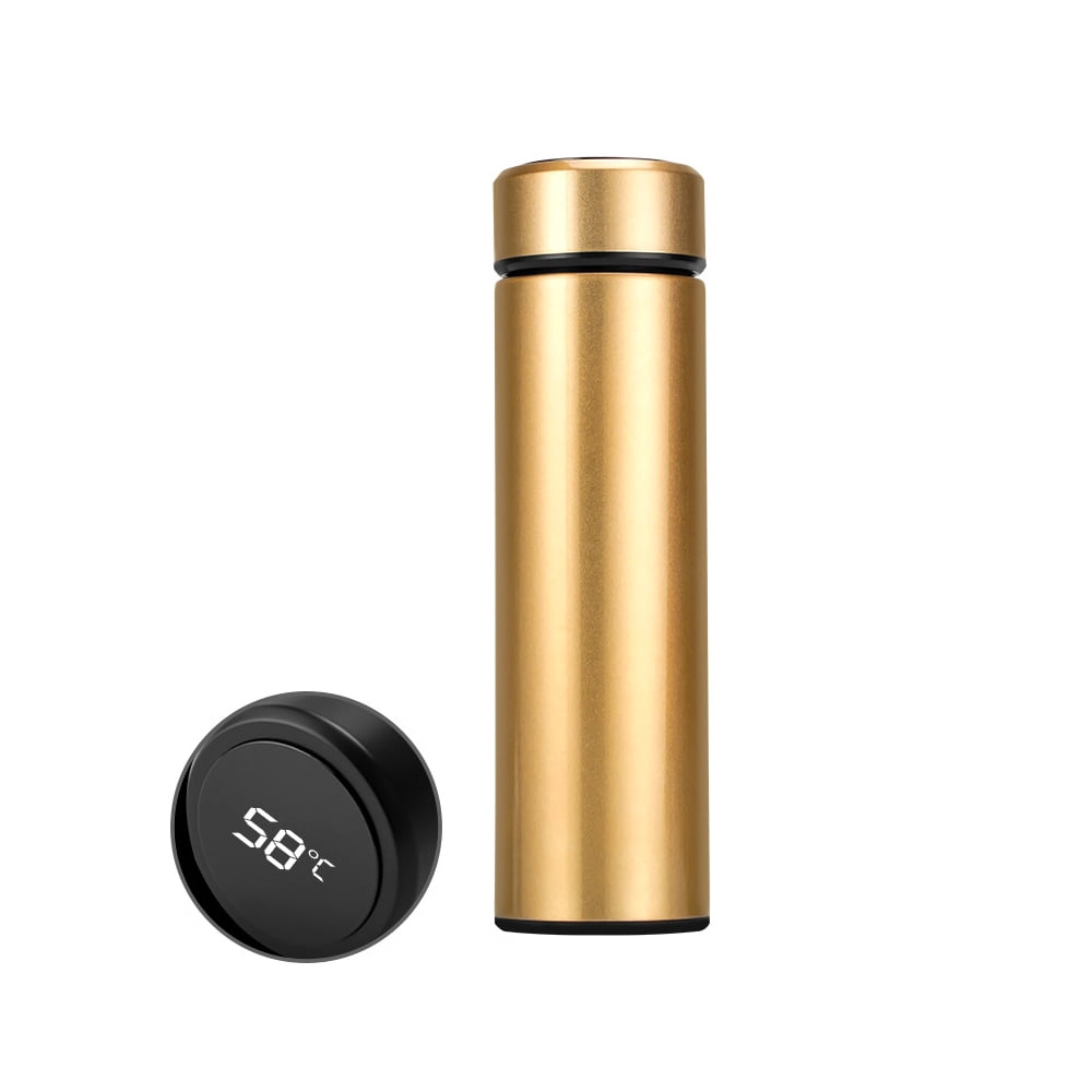 Intelligent Stainless Steel Thermos Bottle Cup Temperature Display Vacuum Flasks